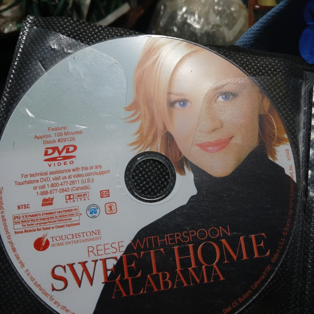 Sweet Home Alabama DVD - Black
